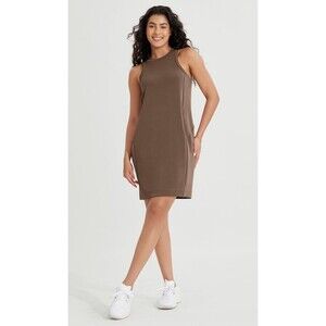 ODODOS Modal Soft Loose Tank Dress Casual Sleeveless Sundress size Medium comfy